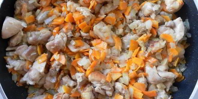 Рецепт плова с курицей