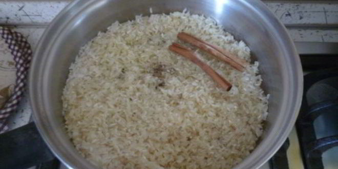 Рецепт плова с лимоном и кедровыми орешками