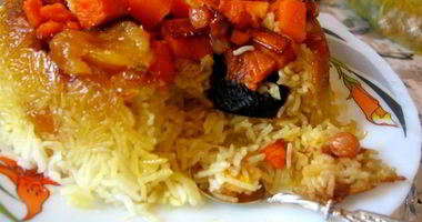Рецепт Плова с тыквой и сухофруктами