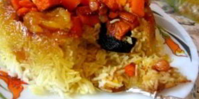 Рецепт плова с тыквой и сухофруктами