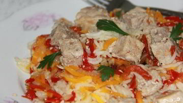 Рецепт Плова в аэрогриле