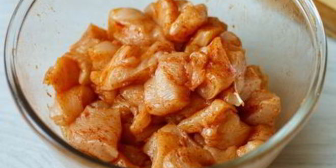 Рецепт пряного пилава с курицей и вялеными томатами