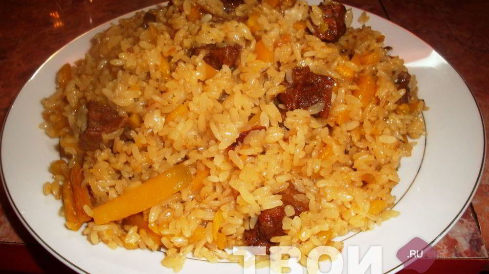 Как приготовить узбекский чайханский плов