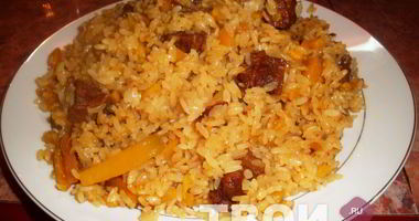 Рецепт Узбекского Чайханского плова