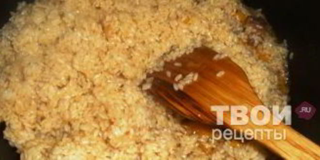 Рецепт узбекского чайханского плова