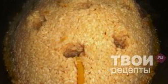 Рецепт узбекского чайханского плова