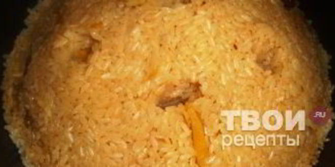 Рецепт узбекского чайханского плова