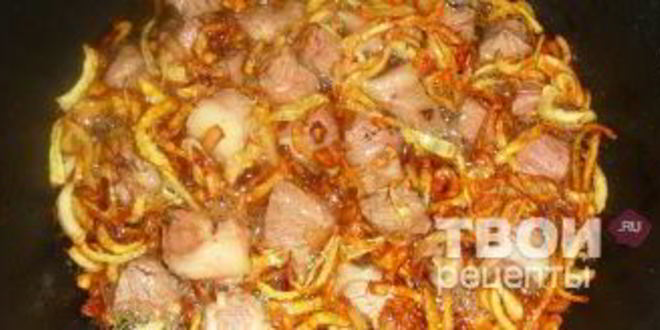 Рецепт узбекского чайханского плова