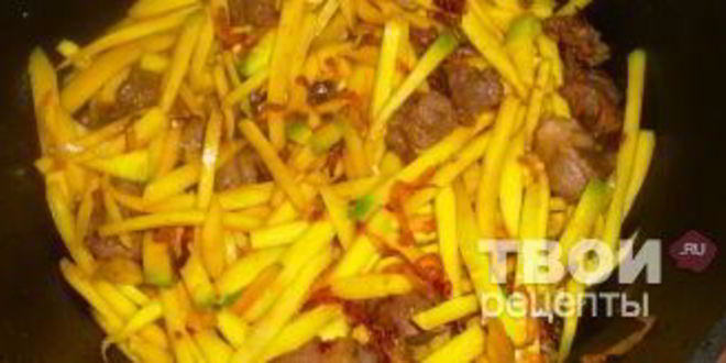 Рецепт узбекского чайханского плова