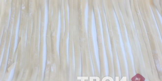 Рецепт постной лапши