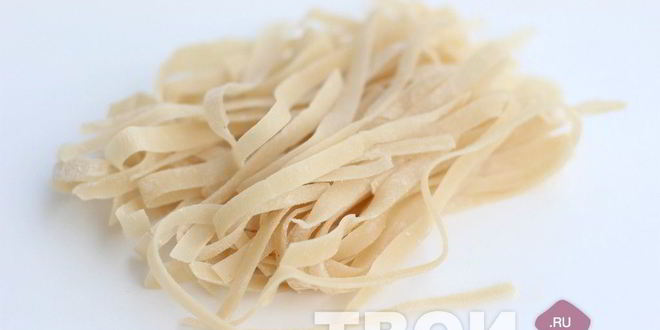 Рецепт постной лапши