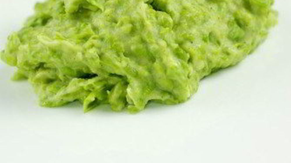 Как приготовить пюре картофельное с горошком и чесноком