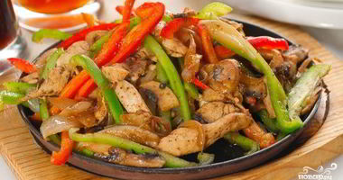 Рецепт Фрикасе из курицы с перцем