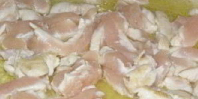 Рецепт фрикасе из курицы с шампиньонами