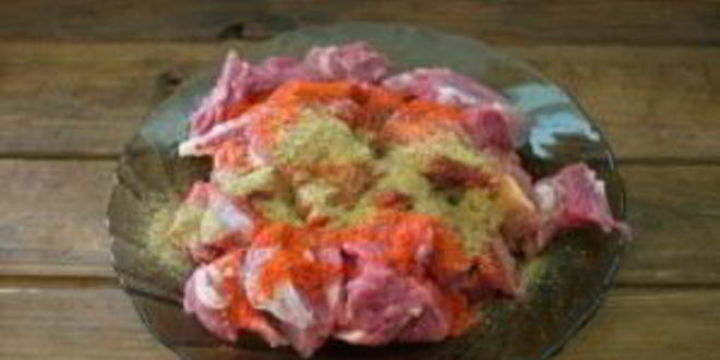 Рецепт мясного рагу с баклажанами