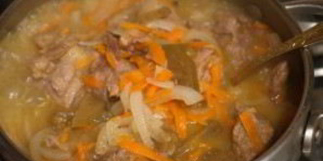 Рецепт мясного рагу с баклажанами