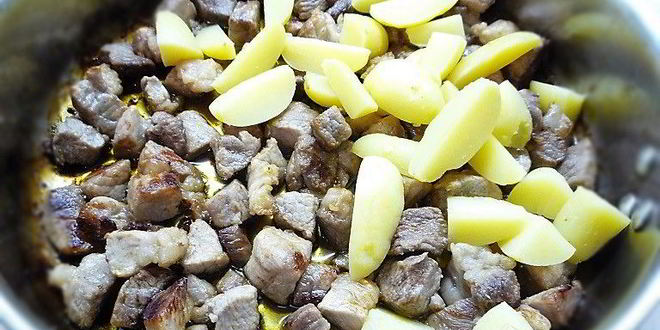 Рецепт мясного рагу с овощами по-перуански