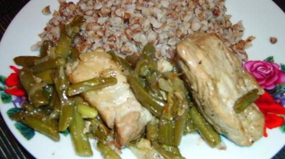 Как приготовить мясное рагу со спаржевой фасолью