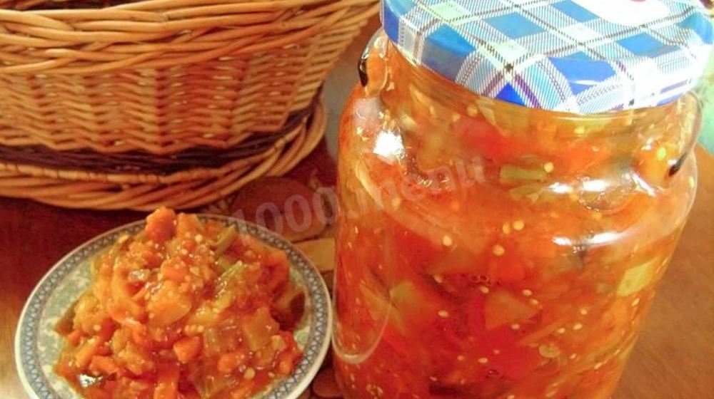 Как приготовить овощное рагу на зиму без уксуса