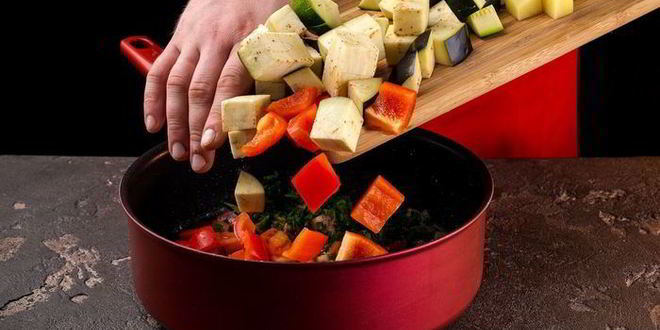 Рецепт овощного рагу pisto manchego