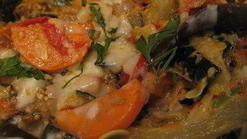 Рецепт Овощного рагу с грибами