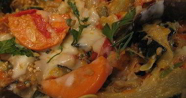 Рецепт Овощного рагу с грибами