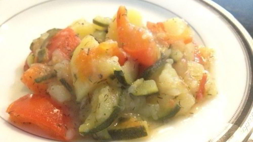 Как приготовить овощное рагу с картофелем