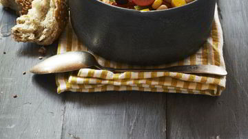 Рецепт Овощного рагу с курицей