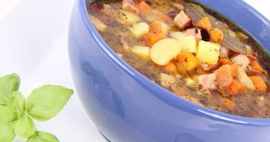 Рецепт Овощного рагу с ветчиной и яблоком