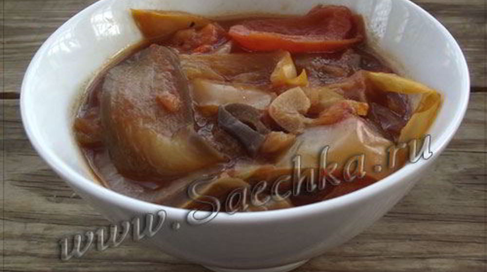 Как приготовить овощное рагу в мультиварке