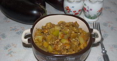 Рецепт Рагу из баклажанов и помидоров