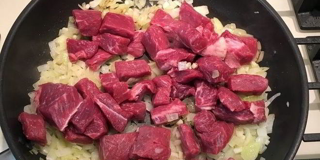 Рецепт рагу из белой фасоли с говядиной и пряными травами