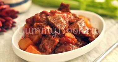 Рецепт Рагу из говядины с овощами