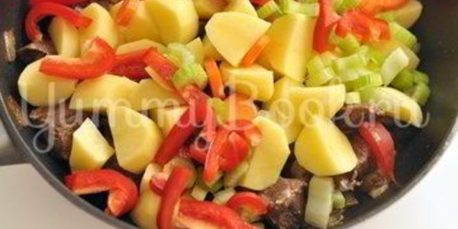 Рецепт рагу из говядины с овощами