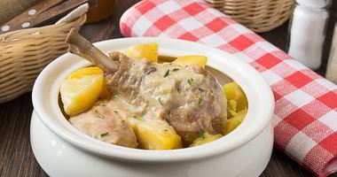 Рецепт Рагу из курицы в сметане