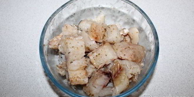 Рецепт рагу из минтая с шампиньонами и брокколи