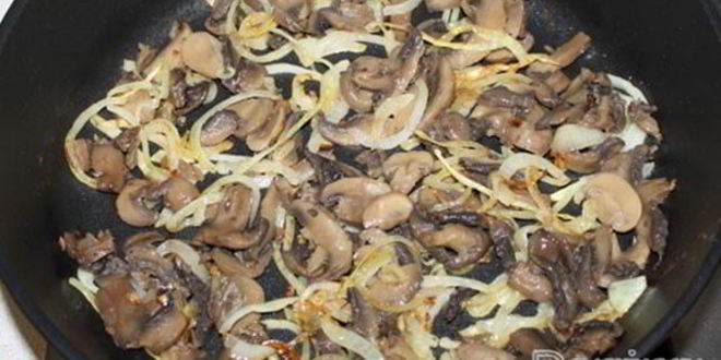 Рецепт рагу из минтая с шампиньонами и брокколи