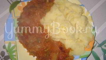 Рецепт Рагу овощного с картофельным пюре