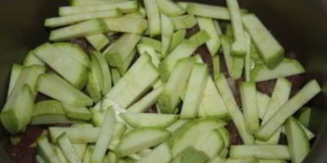 Рецепт рагу овощного с телятиной