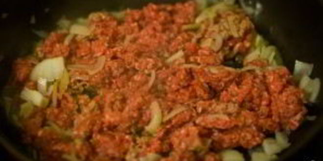 Рецепт рагу с фаршем