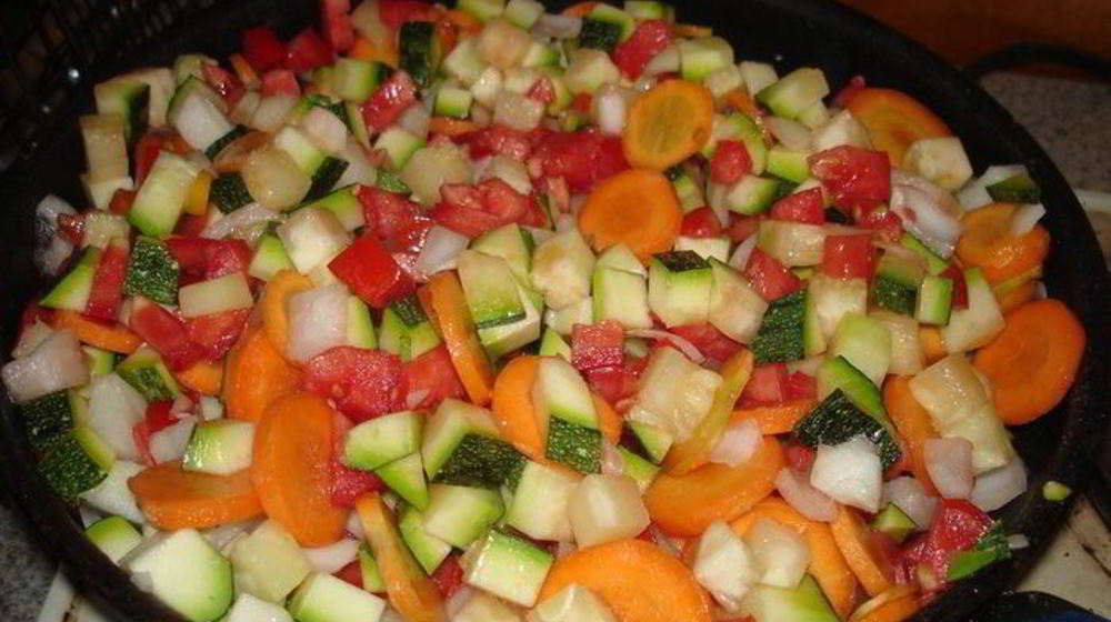 Как приготовить рагу с кабачками