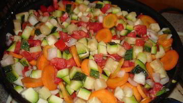 Рецепт Рагу с кабачками