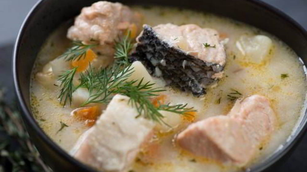 Как приготовить рагу с лососем и треской