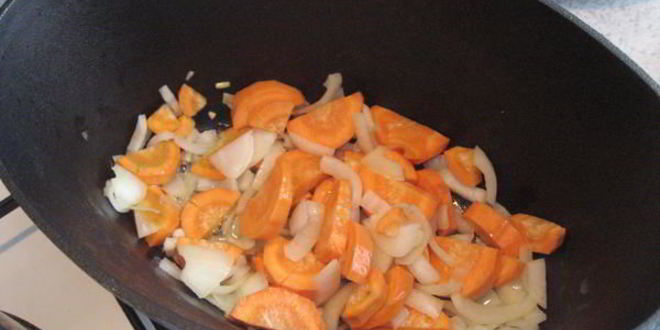 Рецепт рагу с соевыми бобами в чугунке