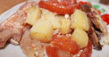 Рецепт Рагу со свиными ребрами