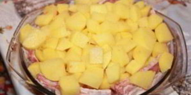 Рецепт рагу со свиными ребрами