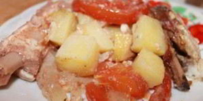 Рецепт рагу со свиными ребрами