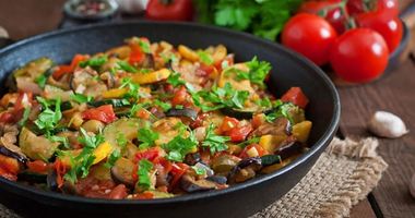 Рецепт Овощного рататуя на сковороде