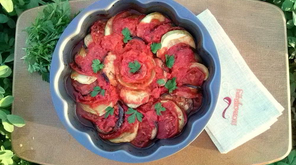 Как приготовить рататуй из баклажанов и кабачков