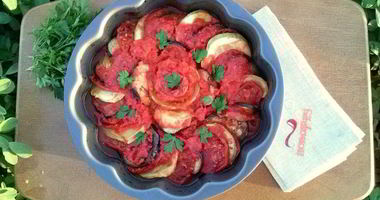 Рецепт Рататуя из баклажанов и кабачков